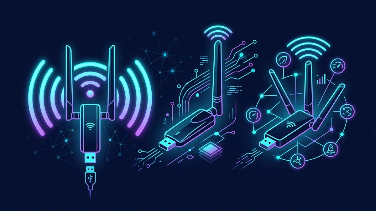 Best High-Gain WiFi 6 USB Adapters in 2026