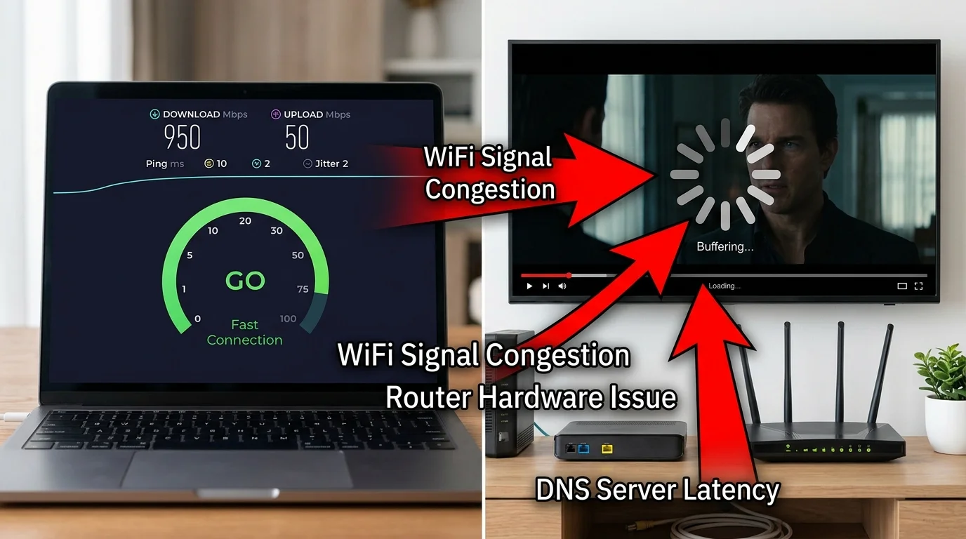 Why Does Netflix Buffer on Fast Internet?
