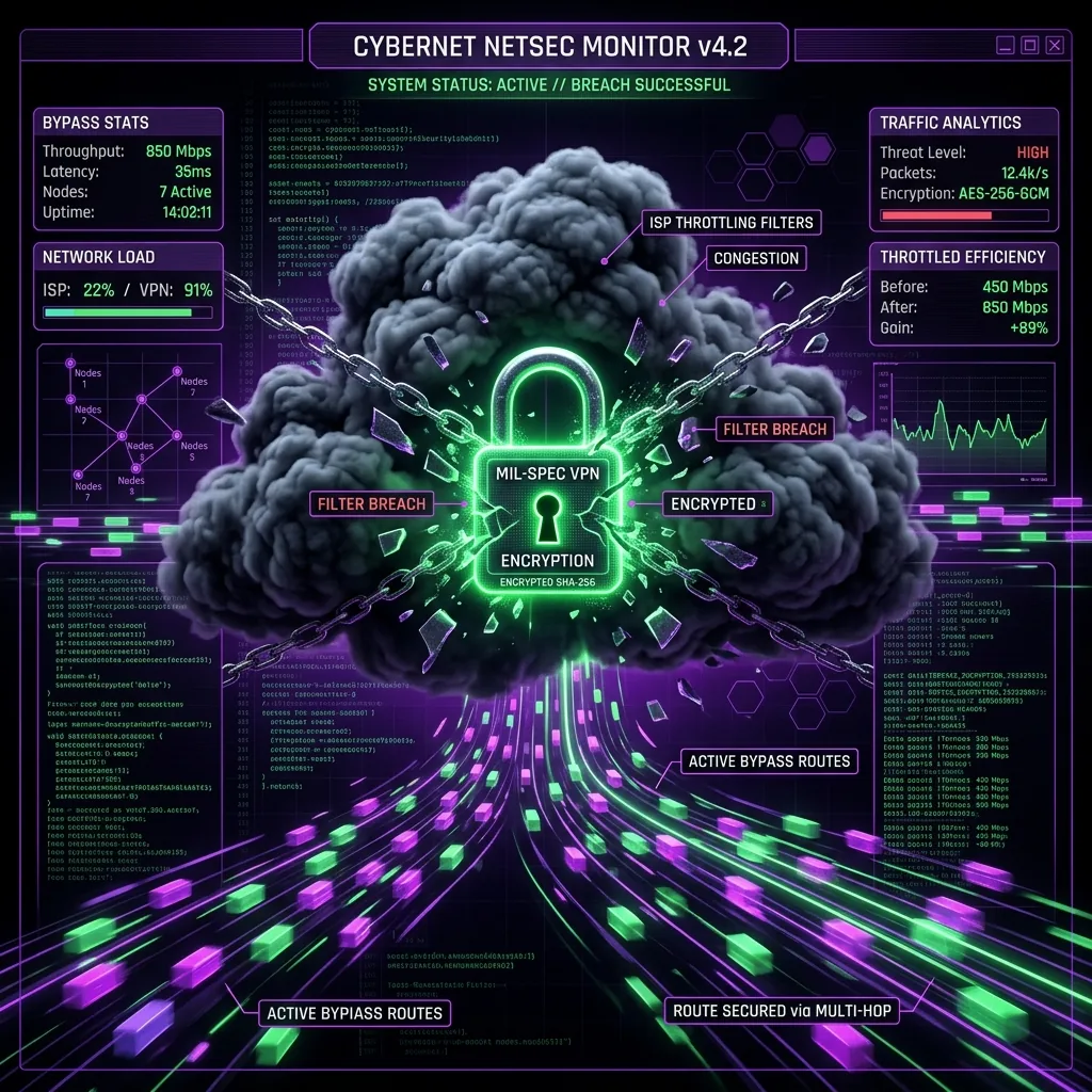 How to Stop ISP Throttling With a VPN (2026)