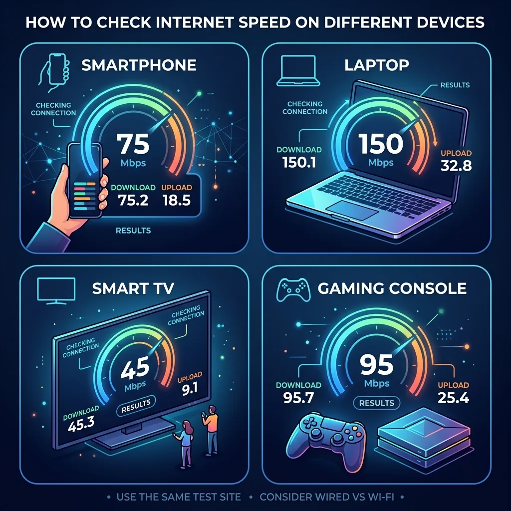 Check Internet Speed Online 2026: Free, No Download