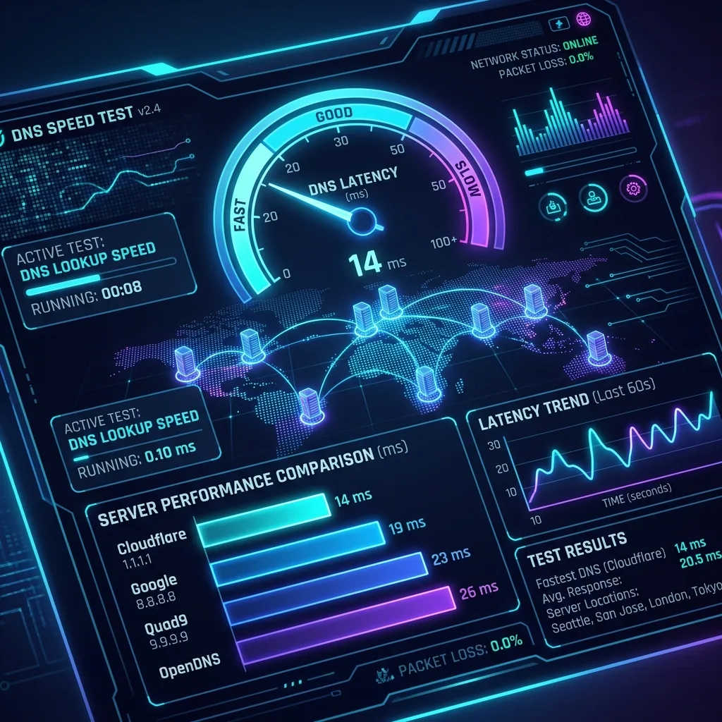 DNS Speed Test: How to Pick the Fastest DNS Server