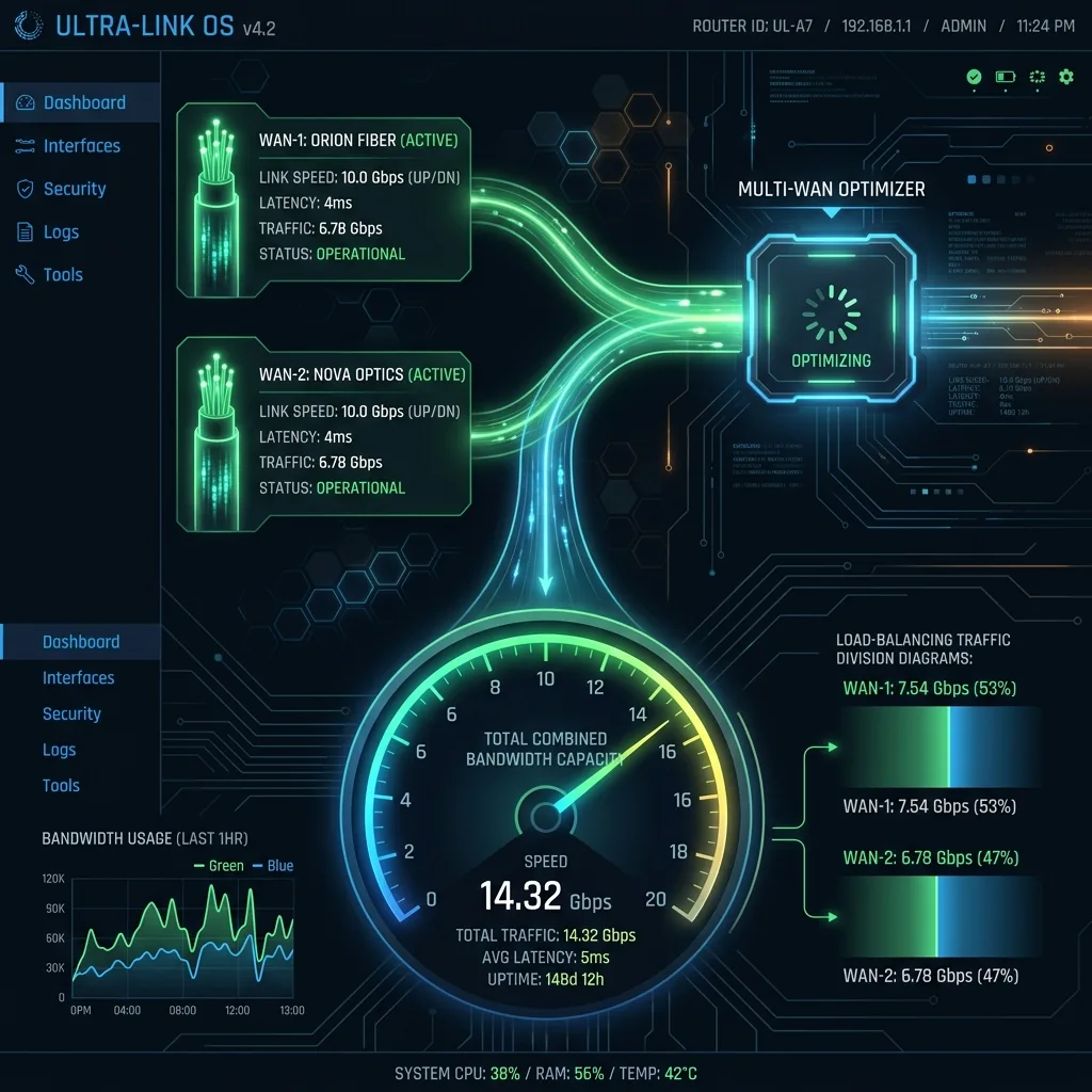 Dual-WAN Router Setup for Zero Downtime