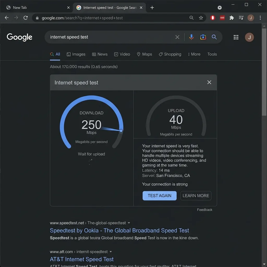 Google Internet Speed Test: How It Really Works