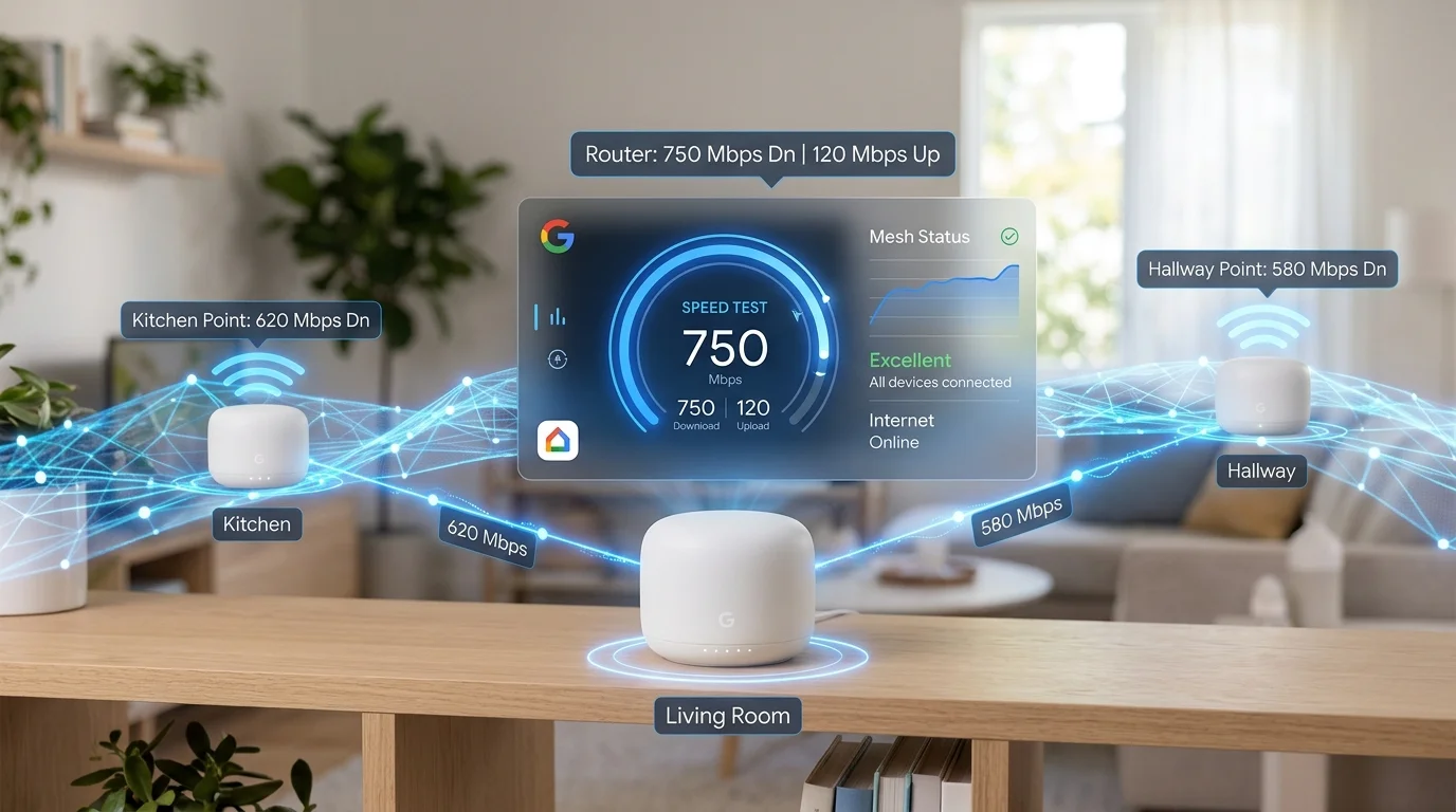 Google WiFi Speed Test 2026: Expected Speeds & Fixes