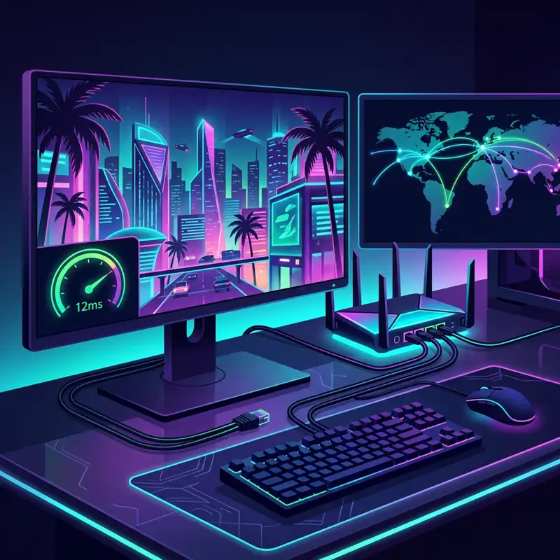 Reduce Ping & Packet Loss in GTA VI Multiplayer