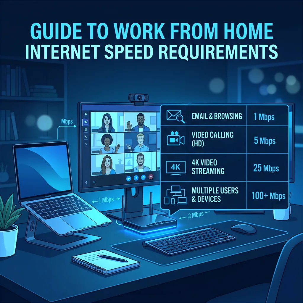 Internet Speed for Working From Home: What You Need
