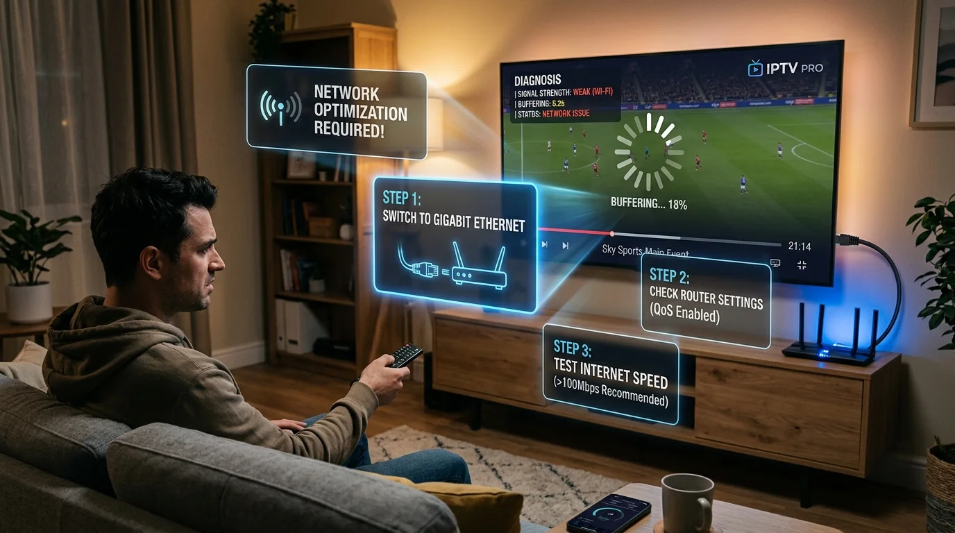 Fix IPTV Buffering: VPN Solution for Gigabit