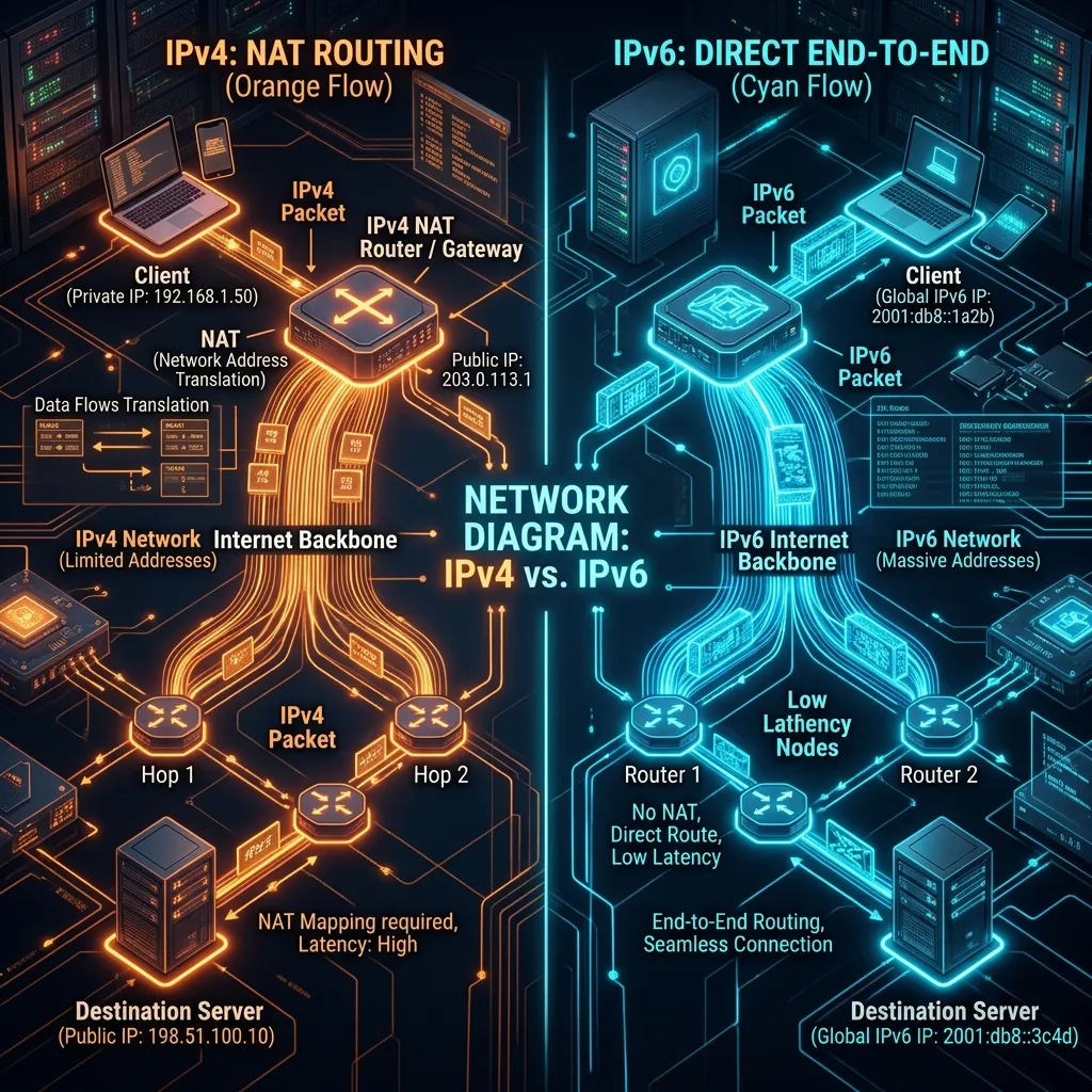 IPv4 vs IPv6: Does it Matter for Gaming?