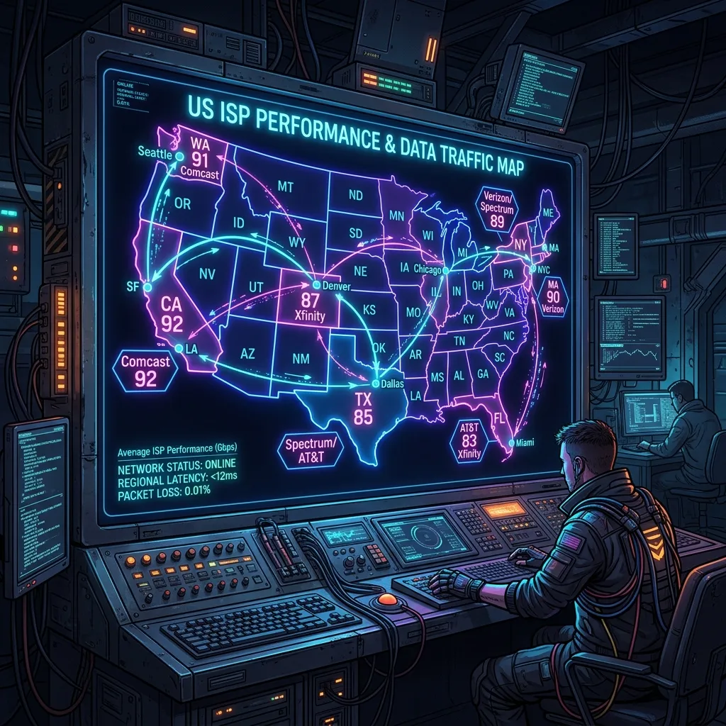 US ISP Performance Ranking 2026