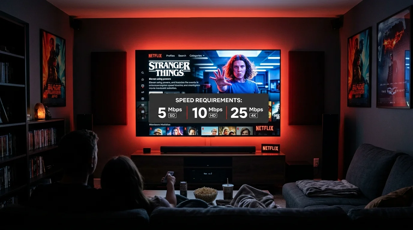 Netflix 4K Speed: Does 25 Mbps Really Work?