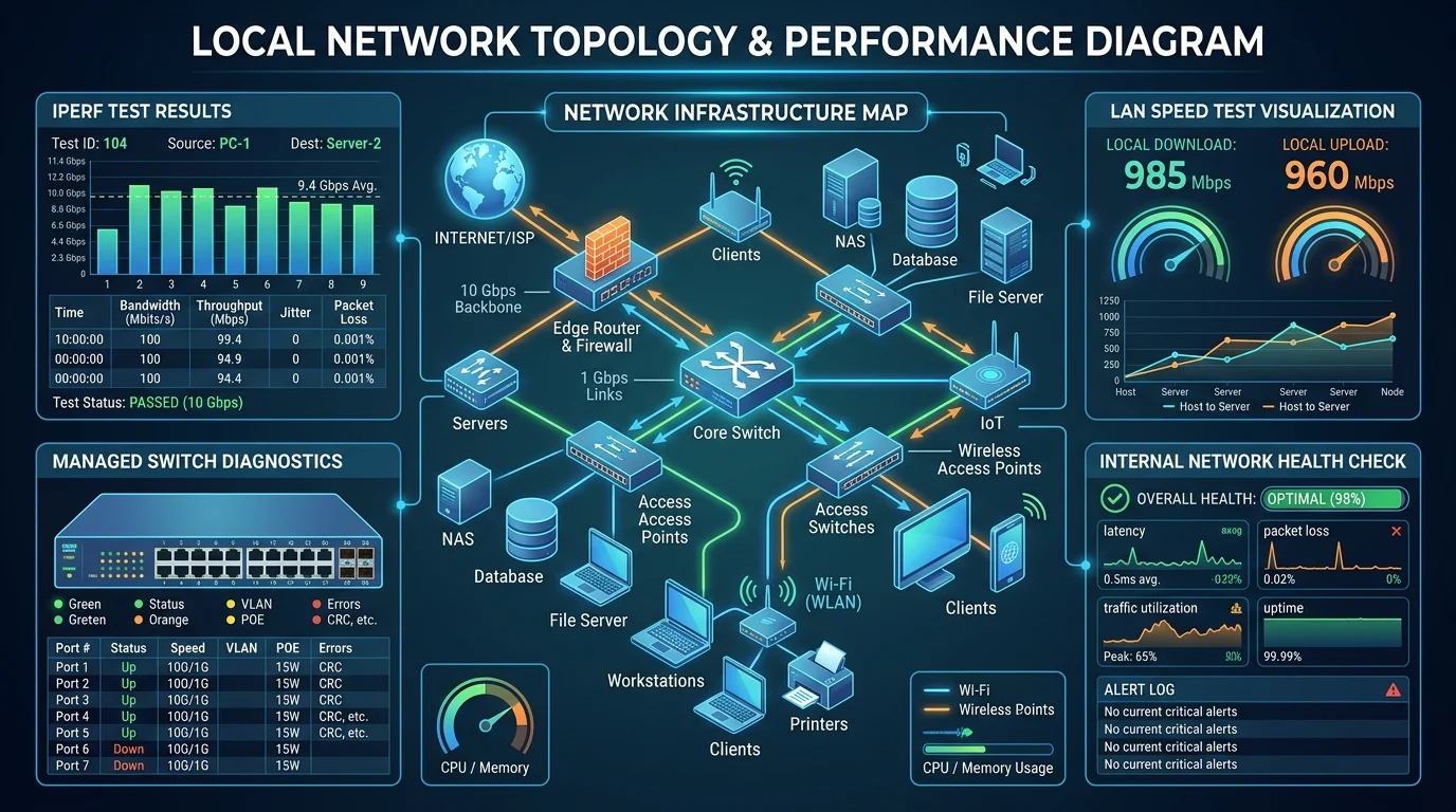 Network Speed Test: Diagnosing Your Home LAN Bottlenecks