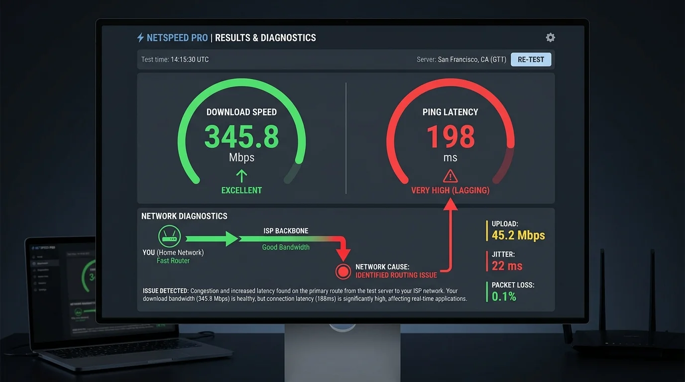 High Ping But Good Download Speed? What's Wrong