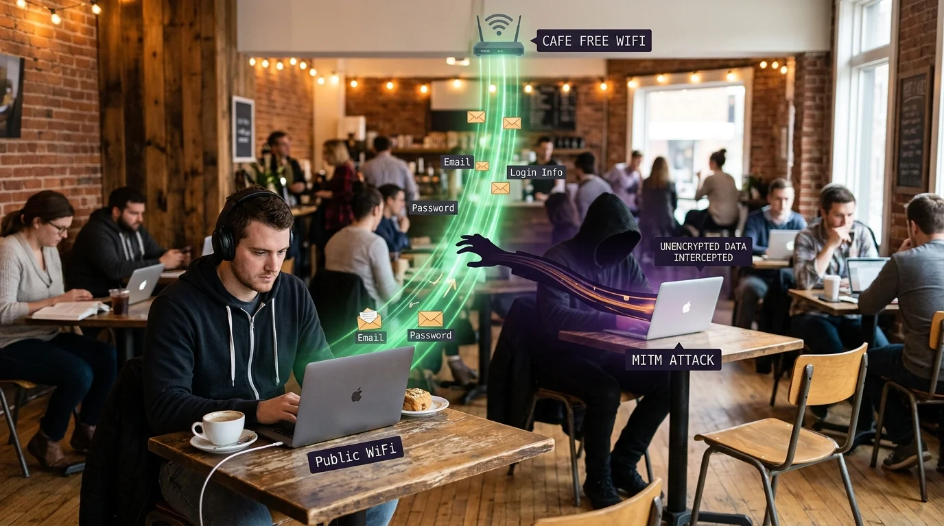 Public WiFi in 2026: Real Risks, Demonstrated