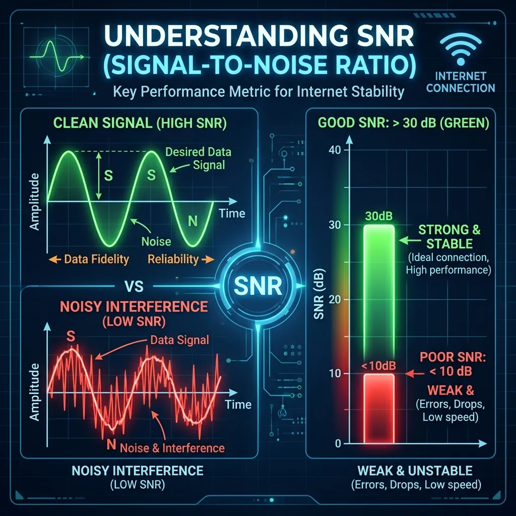 Understanding SNR (Signal-to-Noise Ratio) in Your Modem