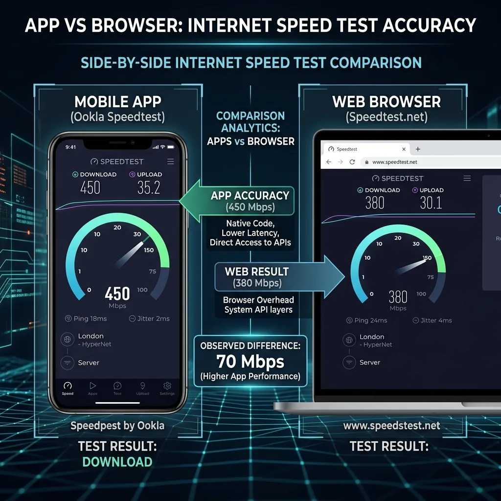 Online Speed Test vs Desktop Apps: More Accurate?