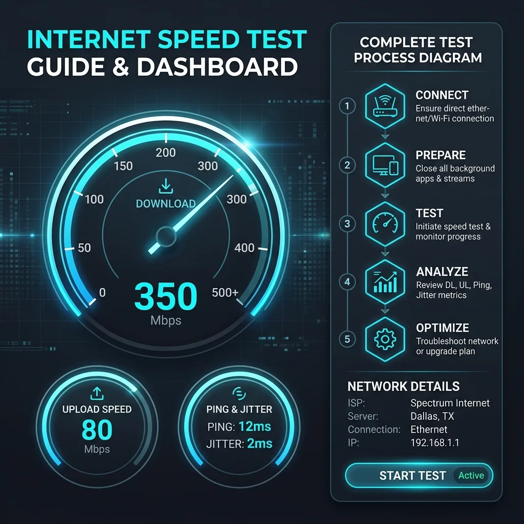 Speed Test 2026: How It Works & What Results Mean