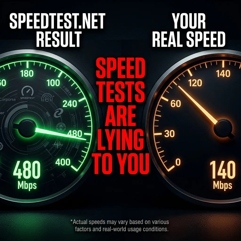 Speed Tests Are Lying to You: Get Your Real Speed