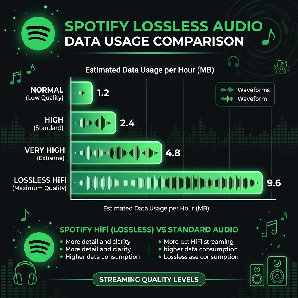 Spotify vs Apple Music vs Tidal: Data Usage