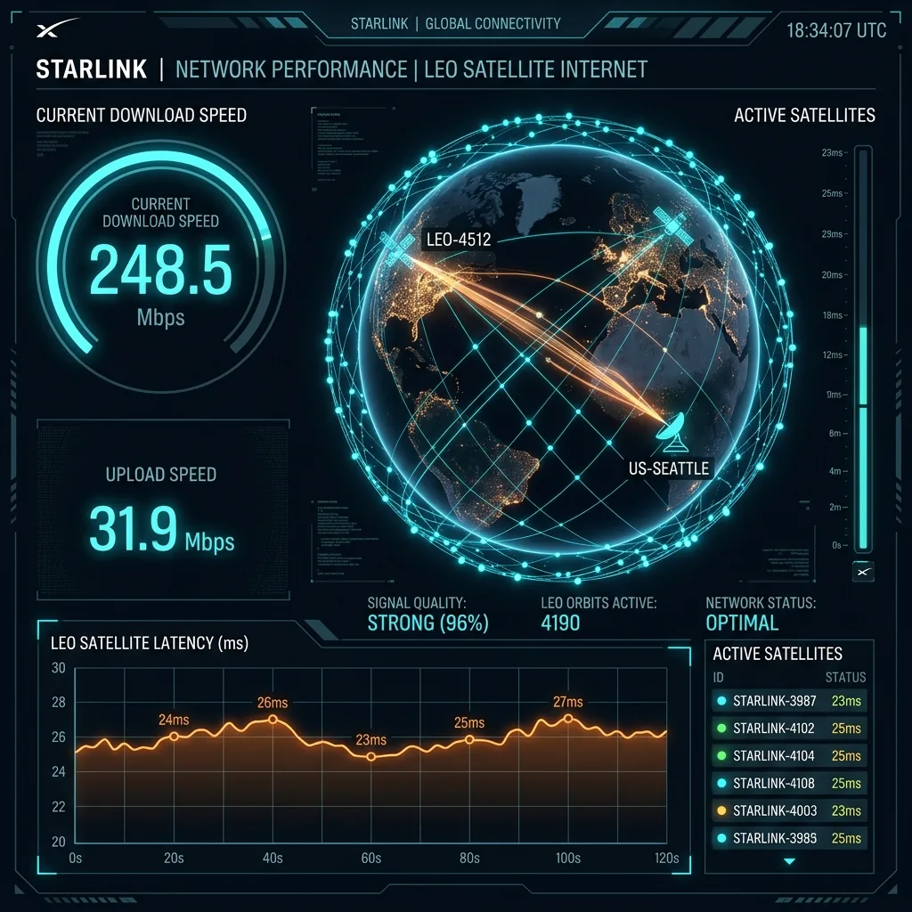 Starlink Latency: Why LEO Beats Geostationary