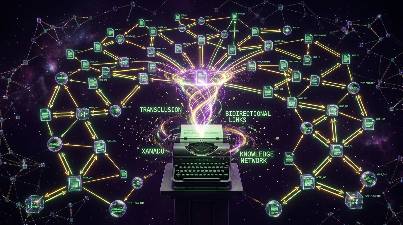 Project Xanadu: Ted Nelson's Vision Before the Web