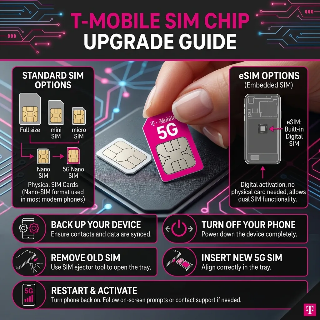 T-Mobile SIM Chip 2026: Upgrade & Compatibility