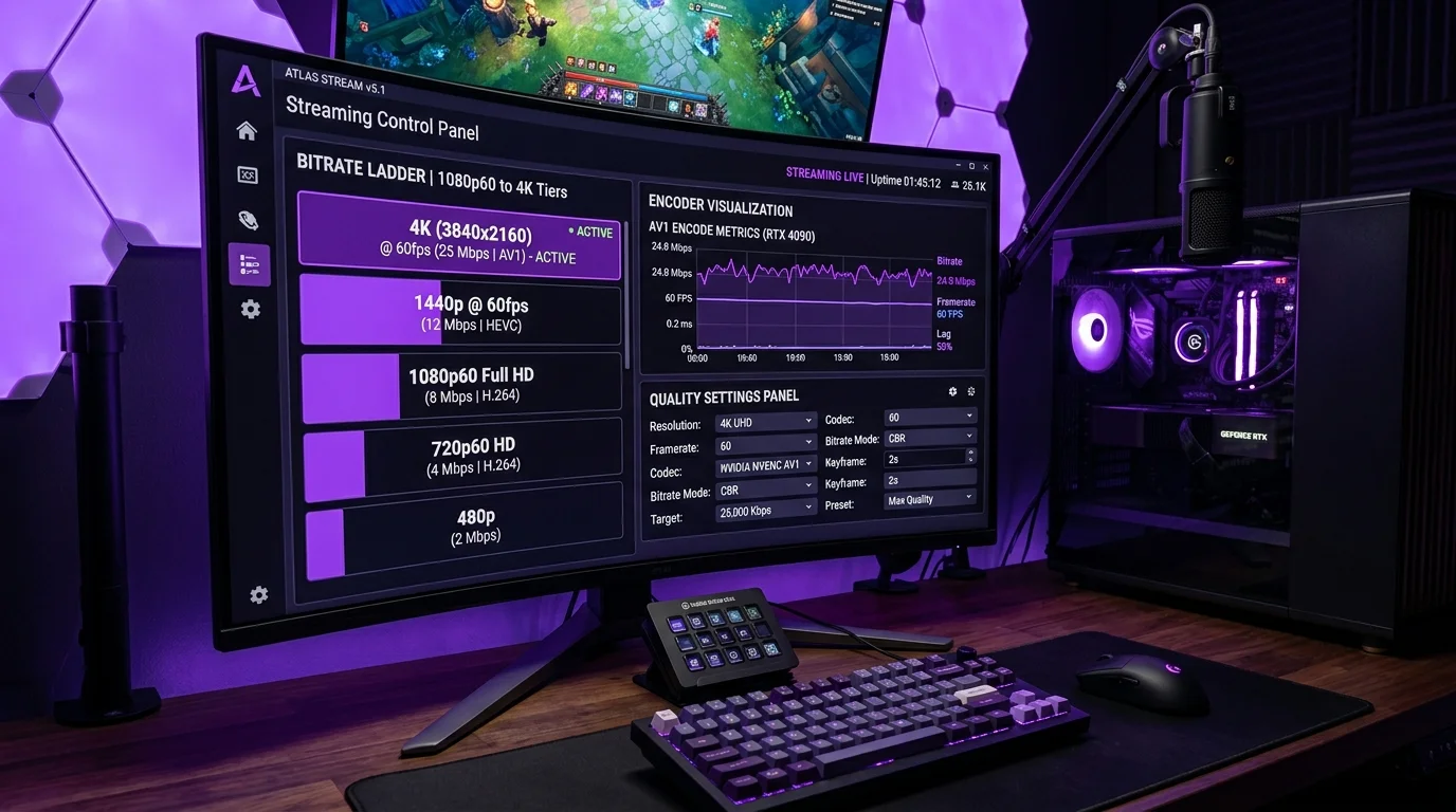 Twitch Streaming Requirements 2026: Bitrate & Upload