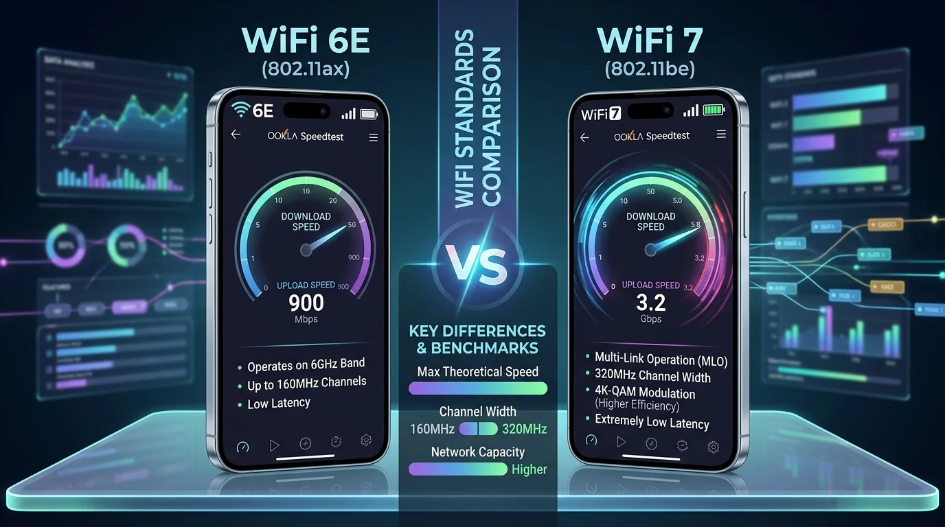 WiFi 6E vs WiFi 7: Worth It for Mobile Devices?