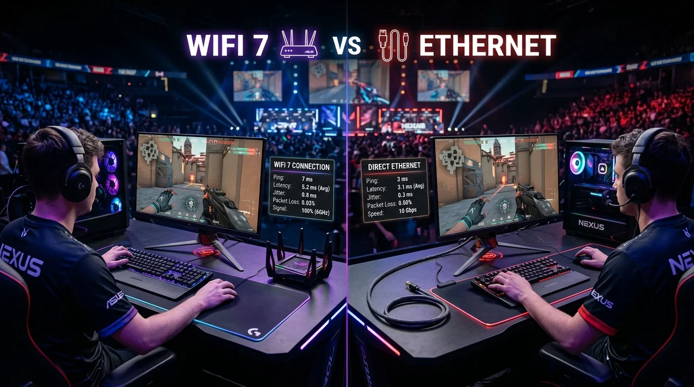 WiFi 7 vs Ethernet for Gaming: Reddit Verdict