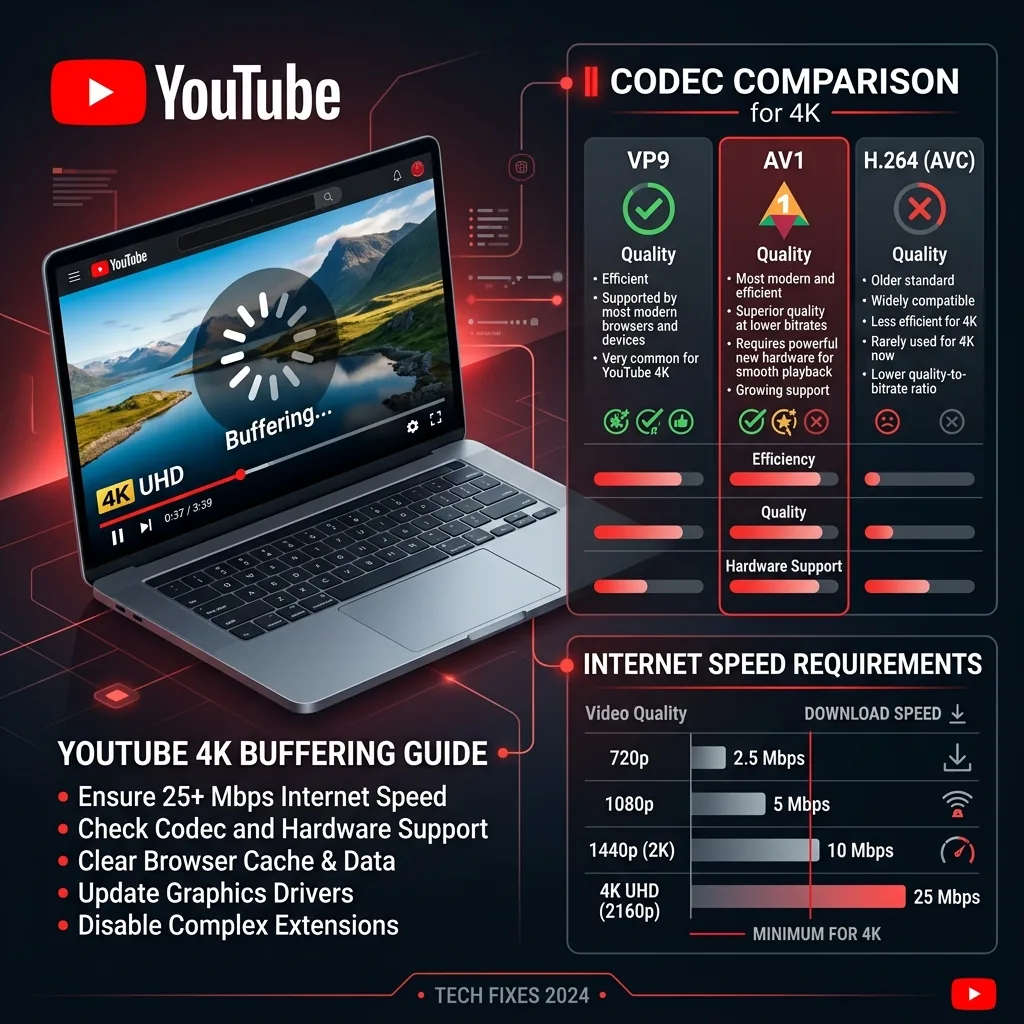 YouTube 4K Buffering at 200 Mbps? It's Your Device